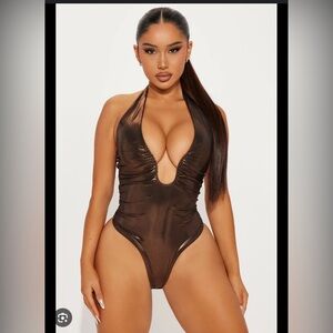 Country Glam Bronze Bodysuit